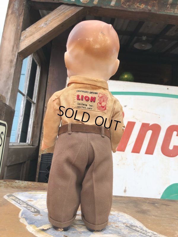 画像3: 1950s Vintage Lion Flying A Service Uniform Doll (B857)