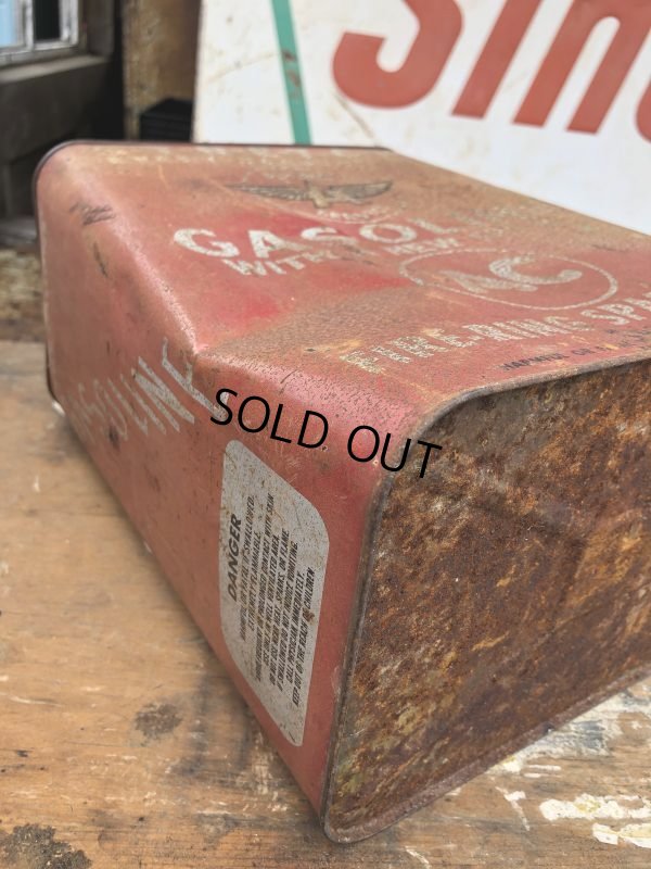 画像7: Vintage Flaying A Service Gasoline 2GAL Can (B856)