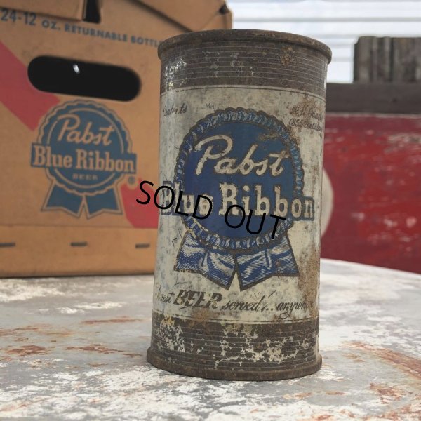 画像1: Vintage Pabst Blue Ribbon Beer Can (B859)