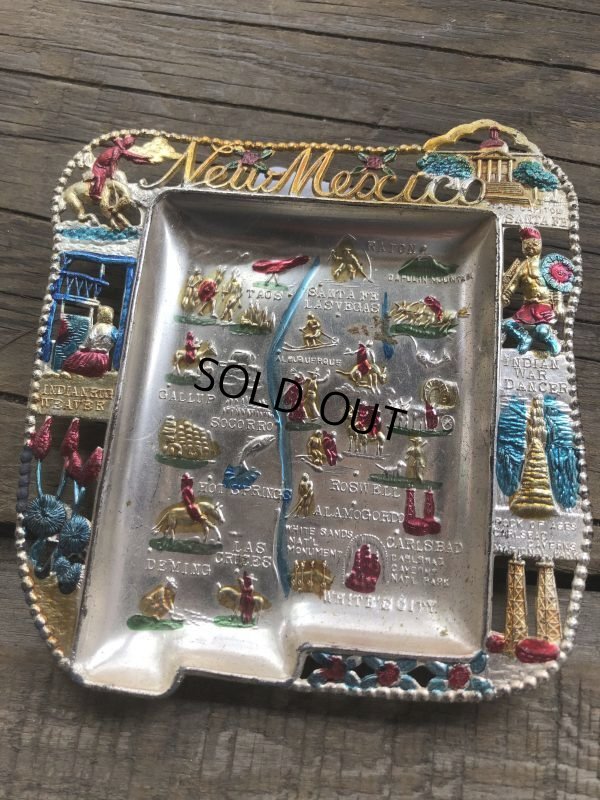 画像4: Vintage Souvenir Ashtray New Mexico (B876)