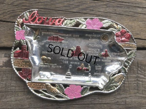 画像5: Vintage Souvenir Ashtray Iowa (B877)
