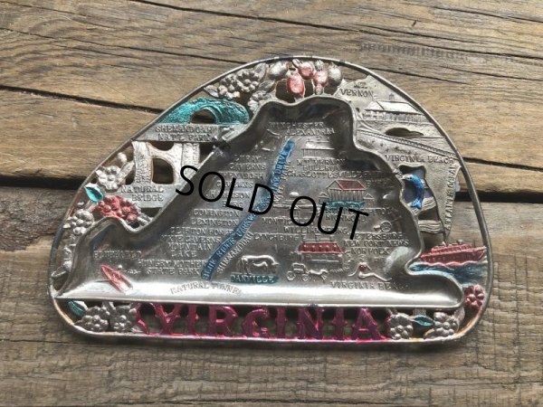 画像4: Vintage Souvenir Ashtray Virginia (B884)