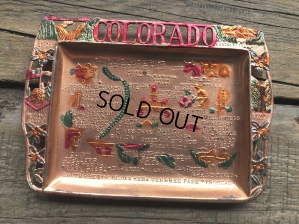 画像4: Vintage Souvenir Ashtray Colorado (B872)