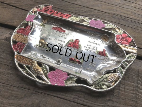 画像2: Vintage Souvenir Ashtray Iowa (B877)