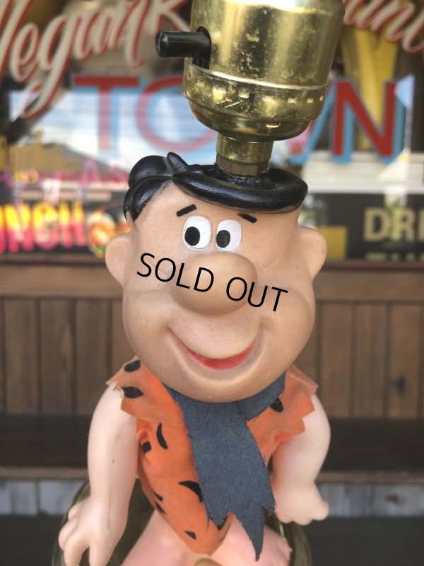 画像8: 70s Vintage The Flintstones Fred Lamp (B887)