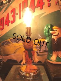 70s Vintage The Flintstones Fred Lamp (B887)