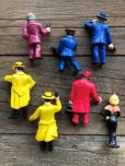 画像2: Vintage Dick Tracy PVC Figures Complete set (B897) (2)