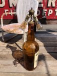 画像14: Vintage OLD CROW Whiskey Advertising Huge Glass Bottle Lamp 80cm Hard to Find! (B898)