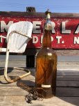 画像13: Vintage OLD CROW Whiskey Advertising Huge Glass Bottle Lamp 80cm Hard to Find! (B898)