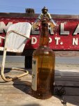 画像12: Vintage OLD CROW Whiskey Advertising Huge Glass Bottle Lamp 80cm Hard to Find! (B898)