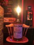 画像2: Vintage OLD CROW Whiskey Advertising Huge Glass Bottle Lamp 80cm Hard to Find! (B898) (2)