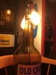 画像6: Vintage OLD CROW Whiskey Advertising Huge Glass Bottle Lamp 80cm Hard to Find! (B898)