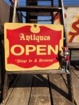 画像10: Vintage Antique Store Open Closed Original Sign (B899)