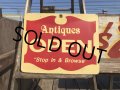 Vintage Antique Store Open Closed Original Sign (B899)