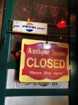 画像9: Vintage Antique Store Open Closed Original Sign (B899)