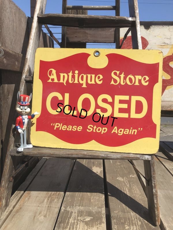 画像11: Vintage Antique Store Open Closed Original Sign (B899)
