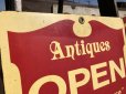 画像5: Vintage Antique Store Open Closed Original Sign (B899)