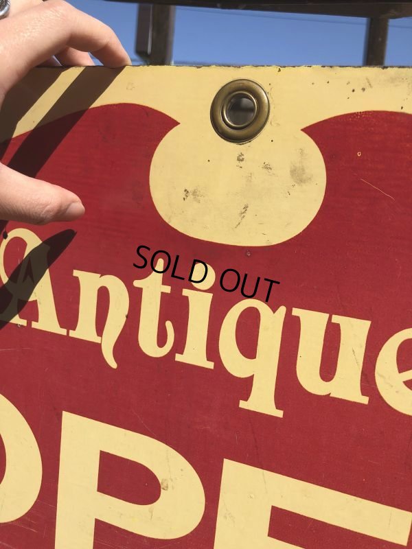 画像4: Vintage Antique Store Open Closed Original Sign (B899)