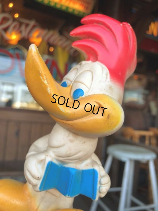 画像10: 50s Vintage Walter Lantz Woody Woodpecker Rubber Doll (B901)