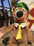 画像8: Vintage Knickerbocker Yogi Bear Plush Doll (B909)