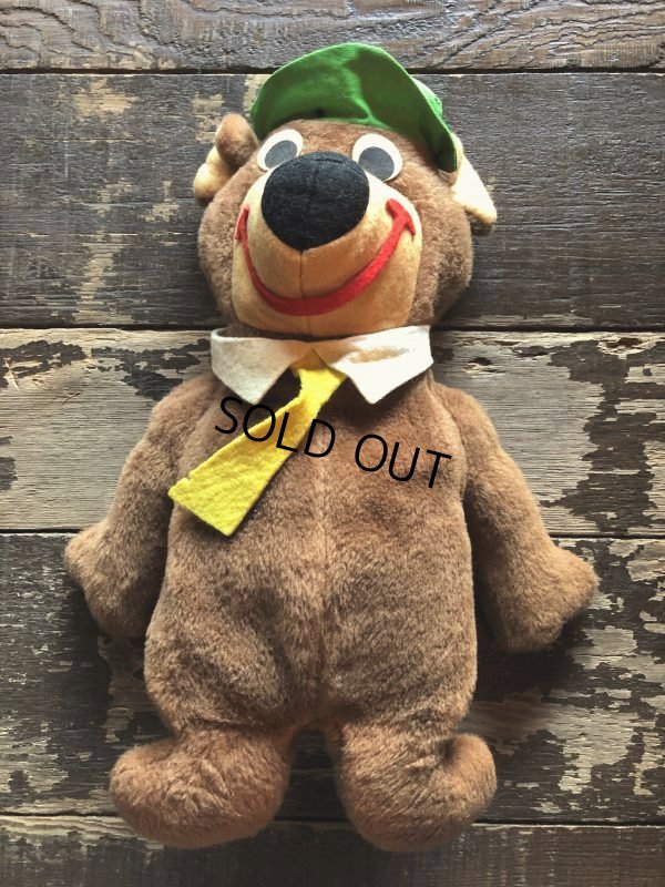 画像2: Vintage Knickerbocker Yogi Bear Plush Doll (B909)