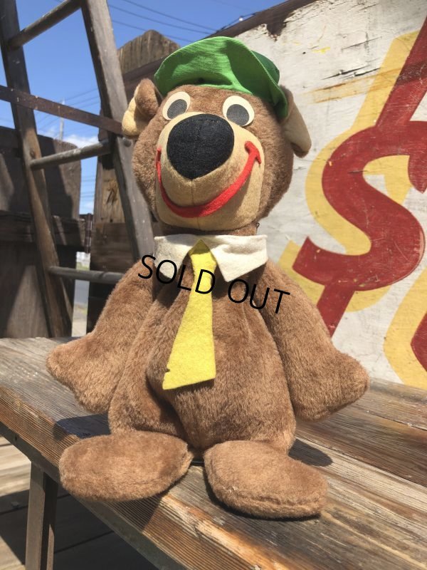 画像4: Vintage Knickerbocker Yogi Bear Plush Doll (B909)