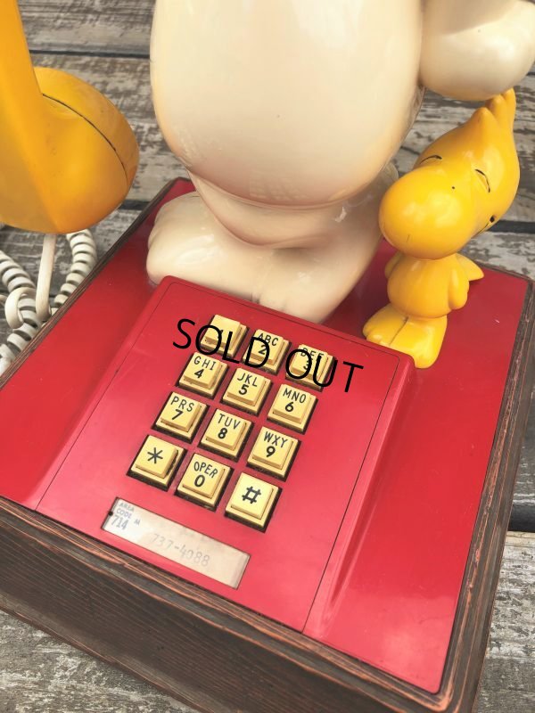 画像7: 70s Vintage Telephone Snoopy (B913)