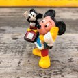 画像4: Vintage Disney Mickey Mouse PVC / Telephone (B915) (4)