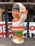 画像3: 60s Vintage Kimmie Eskimo Plastic Coin Bank (B916)