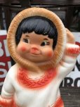 画像9: 60s Vintage Kimmie Eskimo Plastic Coin Bank (B916)