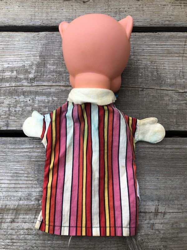 画像11: 60s Vintage Mattel Hand Puppet Porky Pig (B918)