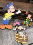 画像1: Vintage Dolly Toy Pin Ups Wall Decor Mickey & Morty , Ferdie Set (B919) (1)