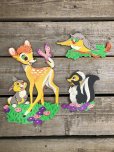 画像7: Vintage Dolly Toy Pin Ups Wall Decor Bambi Set (B921)