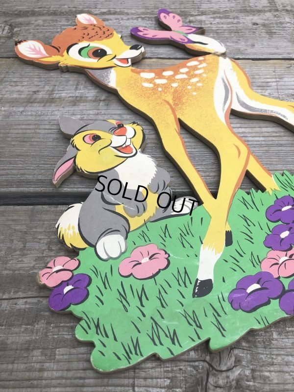 画像4: Vintage Dolly Toy Pin Ups Wall Decor Bambi Set (B921)