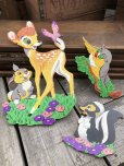 画像1: Vintage Dolly Toy Pin Ups Wall Decor Bambi Set (B921) (1)