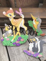 Vintage Dolly Toy Pin Ups Wall Decor Bambi Set (B921)