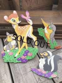 Vintage Dolly Toy Pin Ups Wall Decor Bambi Set (B921)