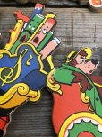 画像5: Vintage Dolly Toy Pin Ups Wall Decor Casey Jr. Circus Train Set (B920)