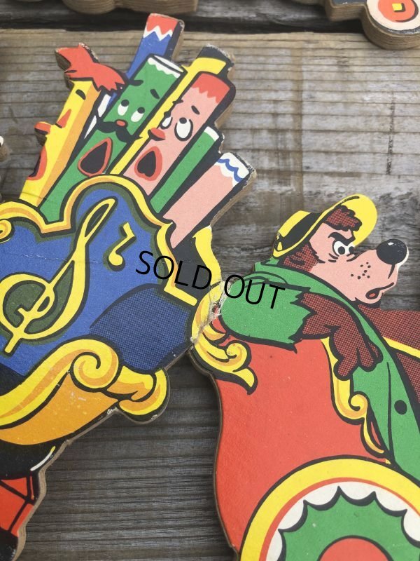 画像5: Vintage Dolly Toy Pin Ups Wall Decor Casey Jr. Circus Train Set (B920)