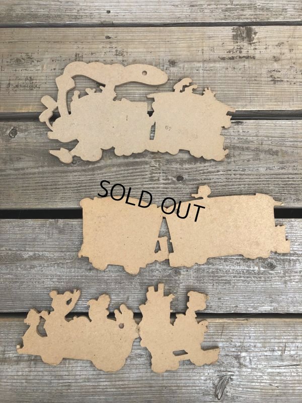 画像7: Vintage Dolly Toy Pin Ups Wall Decor Casey Jr. Circus Train Set (B920)