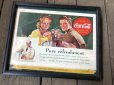 画像5: 30s Vintage Coca-Cola Advertising W/Frame (B937)