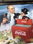 画像4: 50s Vintage Coca-Cola Advertising W/Frame (B933)