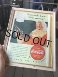 40s Vintage Coca-Cola Advertising W/Frame (B929)