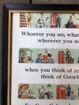 画像3: 40s Vintage Coca-Cola Advertising W/Frame (B923) (3)