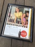 画像5: 40s Vintage Coca-Cola Advertising W/Frame (B926)