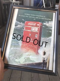 40s Vintage Coca-Cola Advertising W/Frame (B931)
