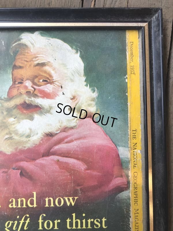 画像5: 50s Vintage Coca-Cola Advertising W/Frame (B936)