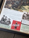画像2: 40s Vintage Coca-Cola Advertising W/Frame (B928) (2)