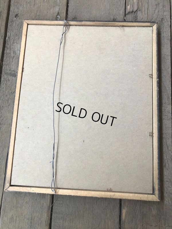 画像6: 50s Vintage Coca-Cola Advertising W/Frame (B939)