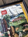 画像3: 50s Vintage Coca-Cola Advertising W/Frame (B932)